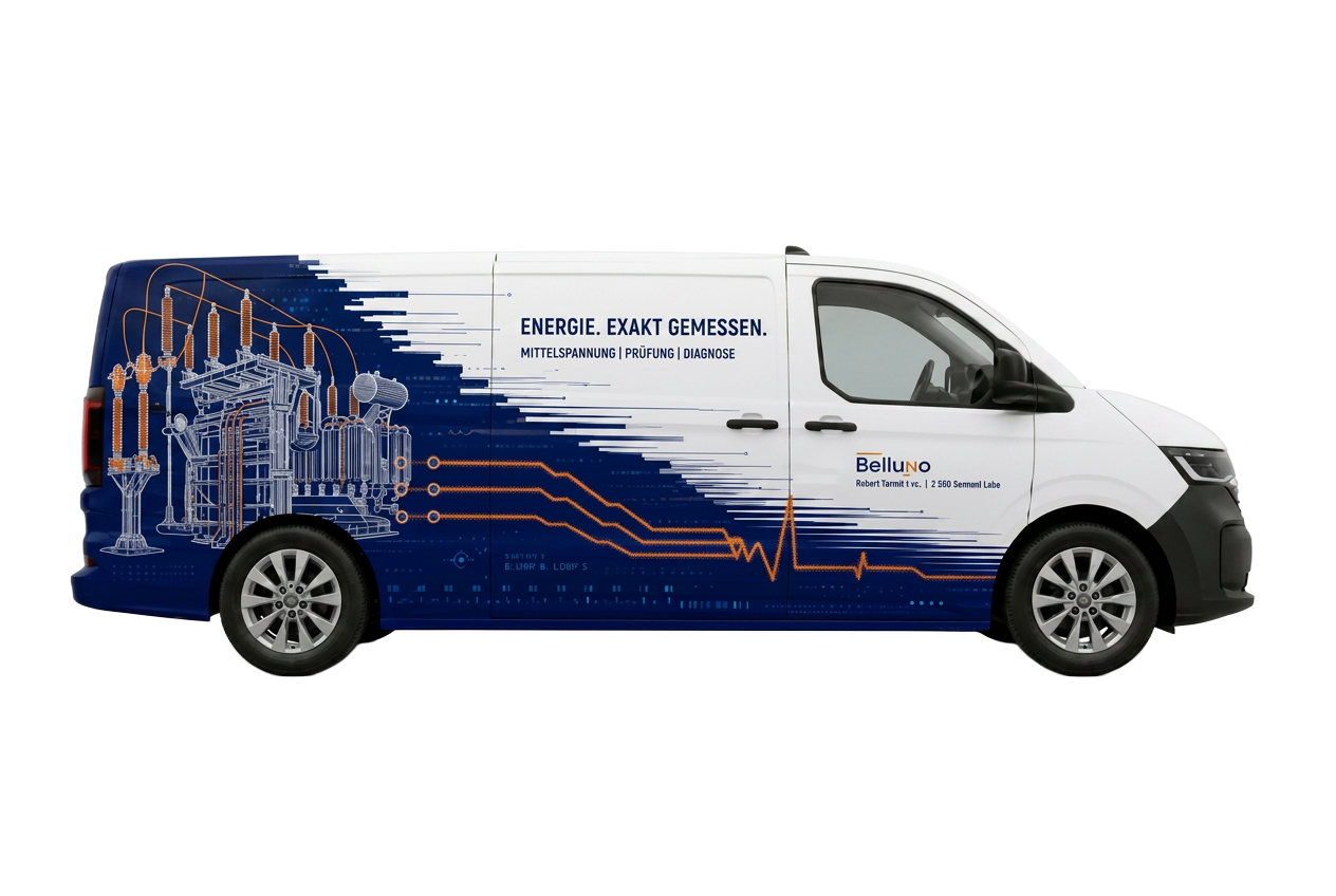 Messungen mit eigenem Messwagen