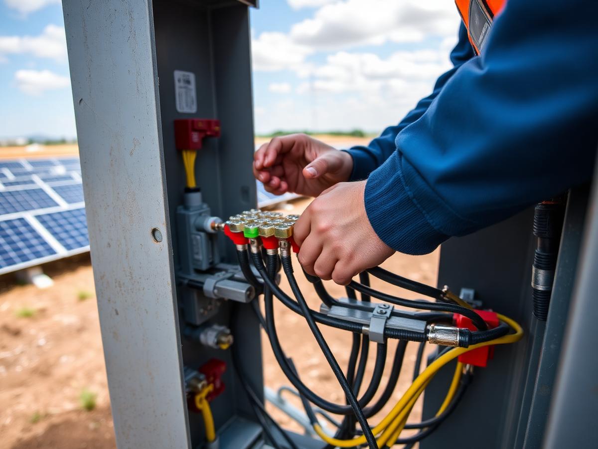 Elektrische Anschlussarbeiten